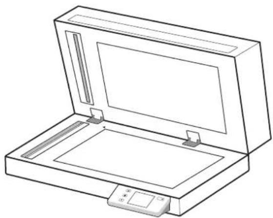 HP Scanjet Enterprise Flow N6600 fnw1 - Nettoyage de la vitre du scanner - 1