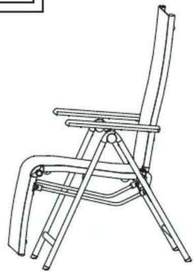 Livarno Lux HG05717 - ALUMINIUM RECLINER - 4