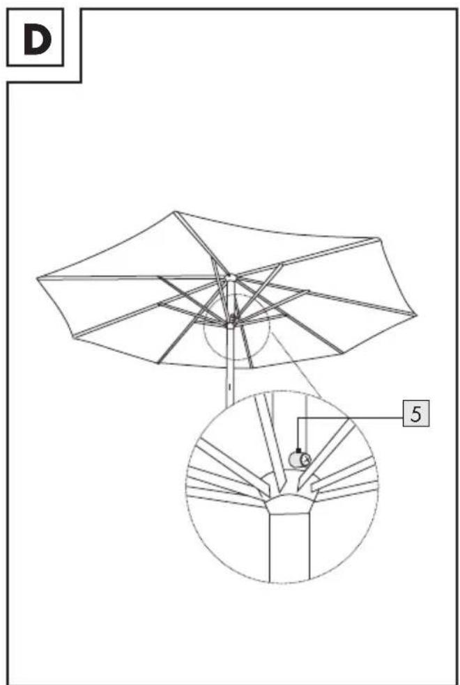 Livarno Lux HG07005 - PARASOL - 5