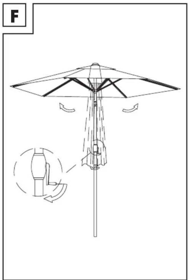 Livarno Lux HG07005 - PARASOL - 7