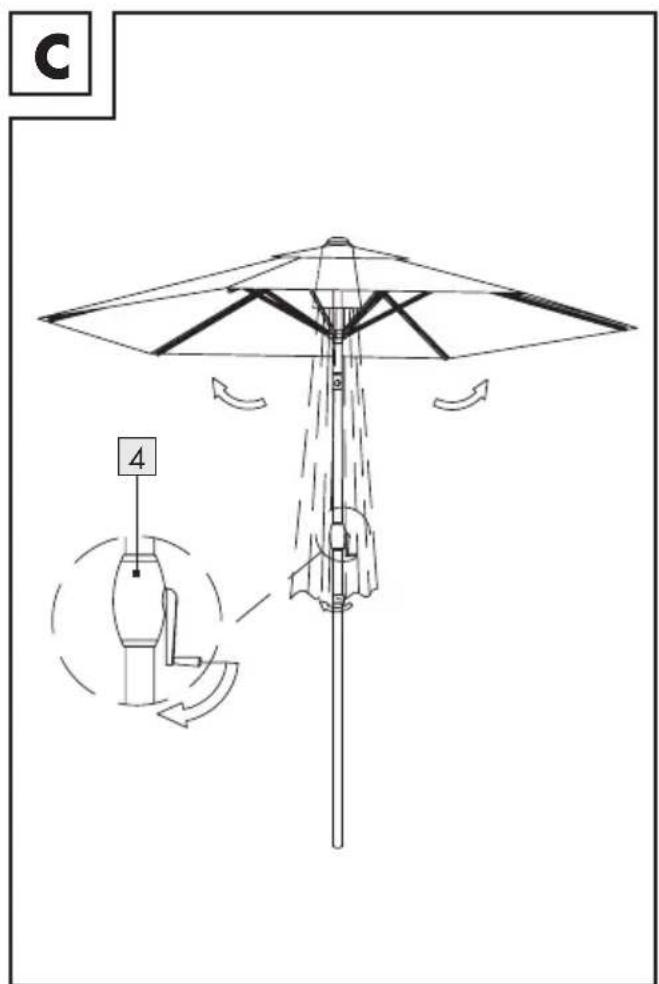 Livarno Lux HG07005 - PARASOL - 4