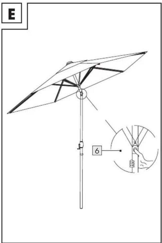 Livarno Lux HG07005 - PARASOL - 6