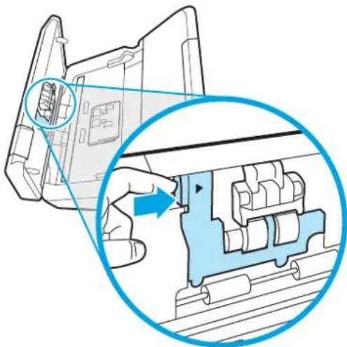 HP Scanjet Pro 2600 f1 - Remplacement du module du rouleau d'entraînement - 4