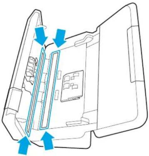 HP Scanjet Pro 2600 f1 - Nettoyage des bandes de numérisation - 2