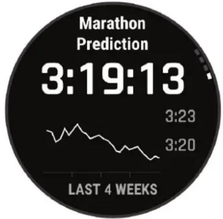 GARMIN Epix (Gen 2) - Affichage de vos prévisions de temps de course - 1