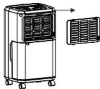 Eurom Dessert Air 10 - Het reinigen van het filter - 2