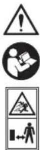 RYOBI One+ RBL1820S40F - SYMBOLS ON THE PRODUCT - 1
