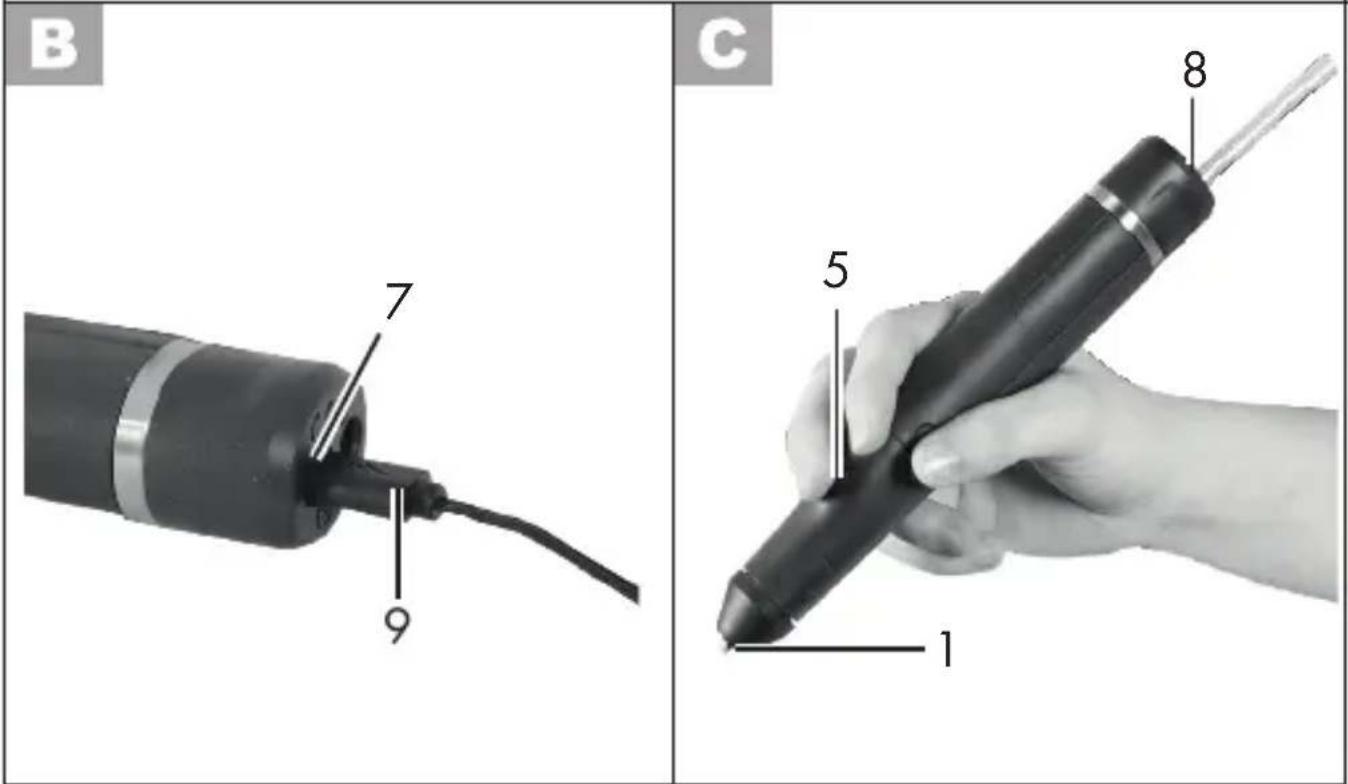 PARKSIDE PMHSA 4 B2 - Barrita recargable para pistola termoselladora - 2