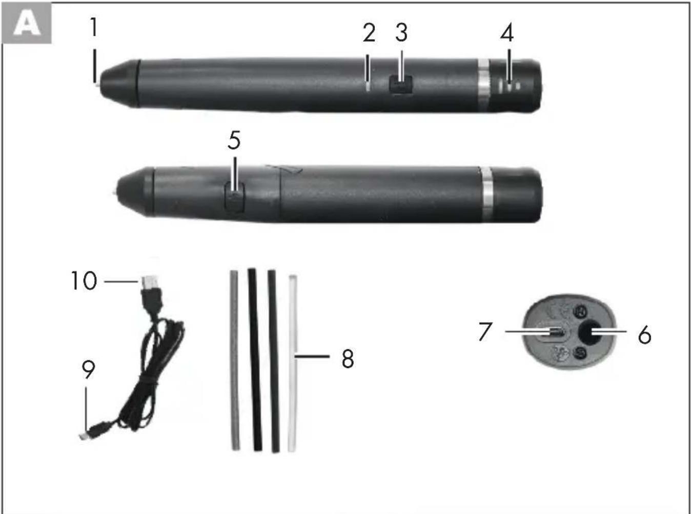 PARKSIDE PMHSA 4 B2 - Barrita recargable para pistola termoselladora - 1