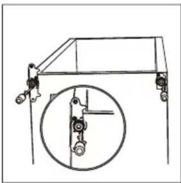 HOOVER HHTF 544WH89N - Modificarea sensului de deschidere a uşii - 2