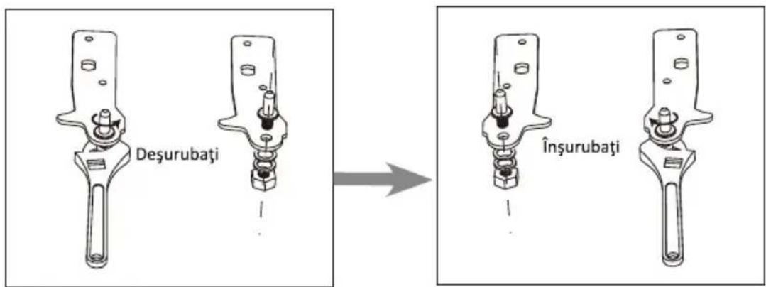 HOOVER HHTF 544WH89N - Modificarea sensului de deschidere a uşii - 1