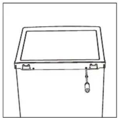 HOOVER HHTF 544WH89N - Modificarea sensului de deschidere a uşii - 4