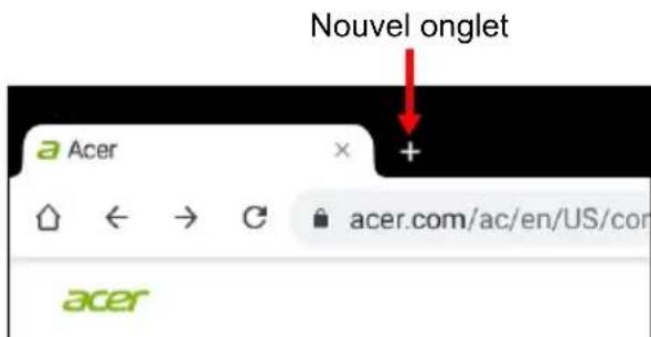Nouvel onglet a Acer + acer.com/ac/en/US/com acer