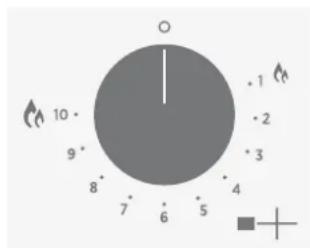 HOOVER HVG74WC5B - MANOPOLE DI CONTROLLO - 1