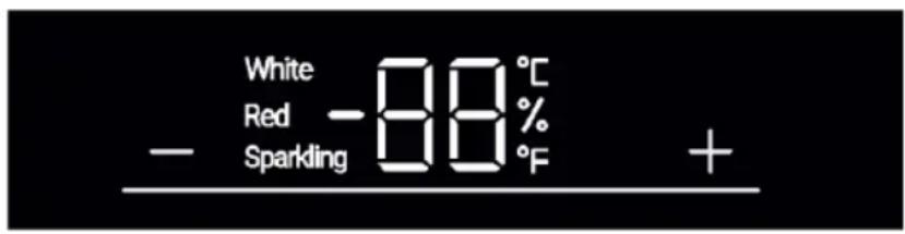 HAIER Wine Bank 50 Serie 5 HWS49GA - Sakotnējie iestatijumi - 1