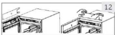 HAIER Wine Bank 50 Serie 5 HWS49GA - Montažas darbības(iznemot HWS49GAE,HWS66GGE) - 9