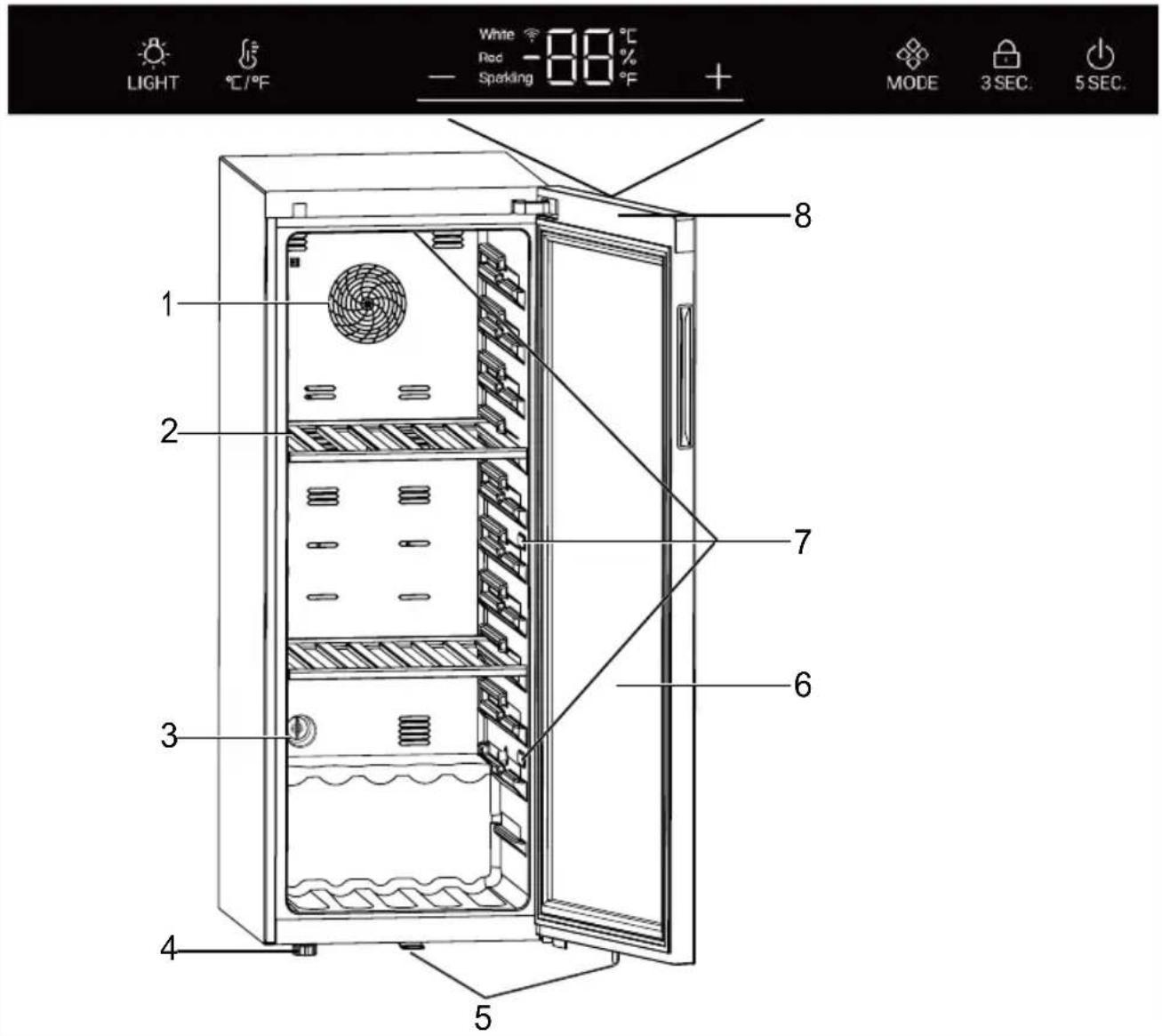 HAIER Wine Bank 50 Serie 5 HWS49GA - 3o6paXeHnI npnaIaIy - 1