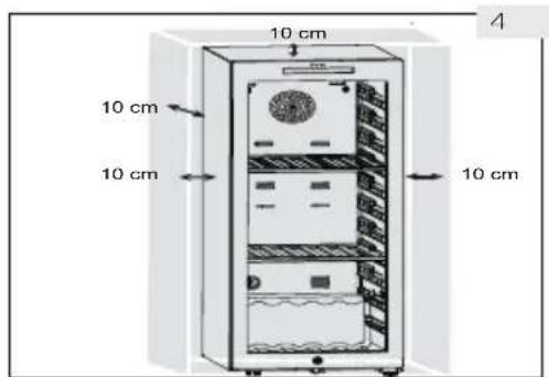 HAIER Wine Bank 50 Serie 5 HWS49GA - Ventilatie ruimte - 1