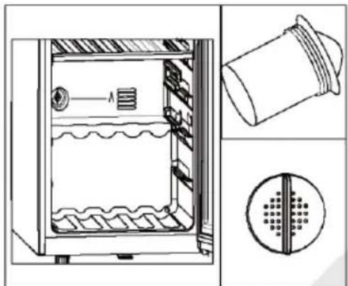 HAIER Wine Bank 50 Serie 5 HWS49GA - Filtra ivietošana: - 1