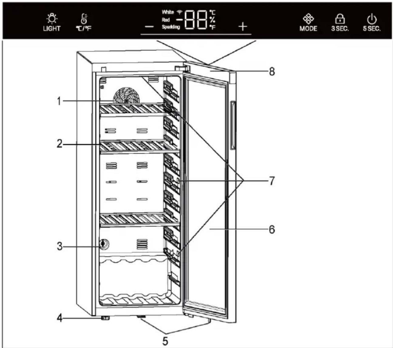 HAIER Wine Bank 50 Serie 5 HWS49GA - Piezime - 1