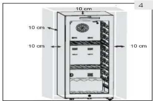 HAIER Wine Bank 50 Serie 5 HWS49GA - Ventilation de l'espace - 1