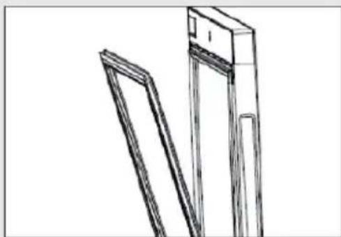 HAIER Wine Bank 50 Serie 5 HWS49GA - Puhastage ukse tihend: - 1