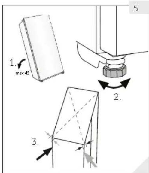HAIER Wine Bank 50 Serie 5 HWS49GA - Colocacion del aparato - 1