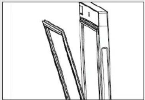 HAIER Wine Bank 50 Serie 5 HWS49GA - Clean the door gasket: - 1