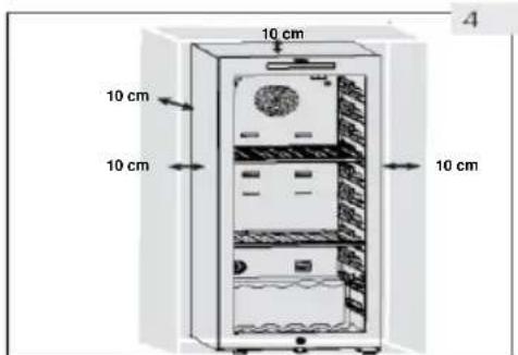 HAIER Wine Bank 50 Serie 5 HWS49GA - Ventilacijas telpa - 2