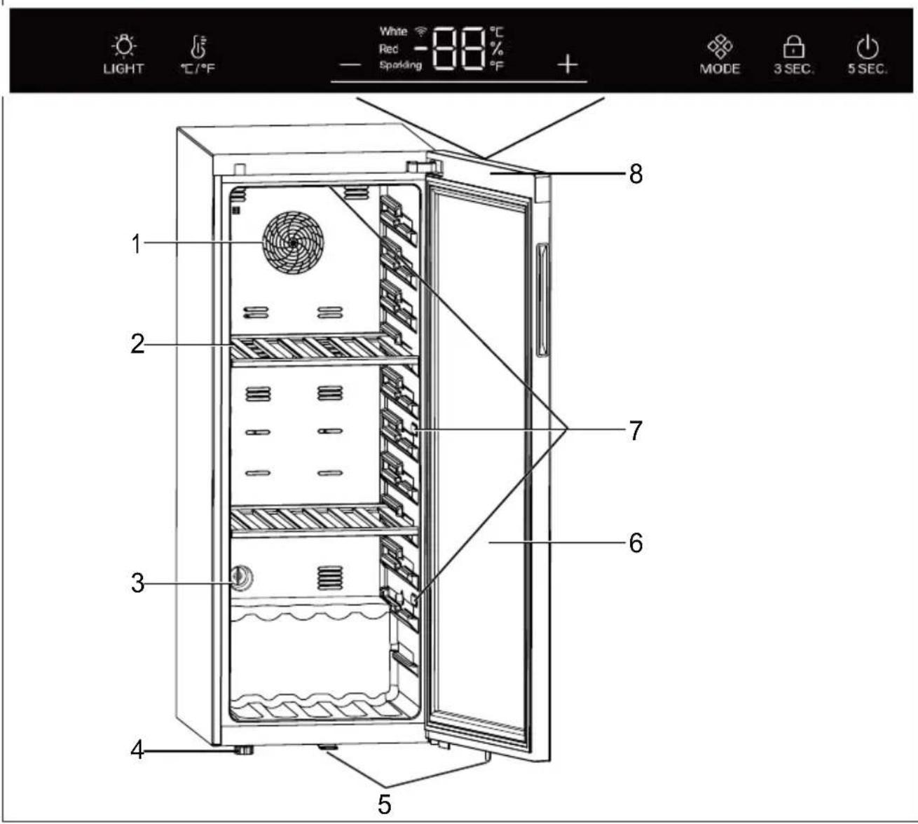 HAIER Wine Bank 50 Serie 5 HWS49GA - Nota - 1