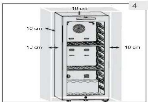 HAIER Wine Bank 50 Serie 5 HWS49GA - Espacio de ventilacion - 2