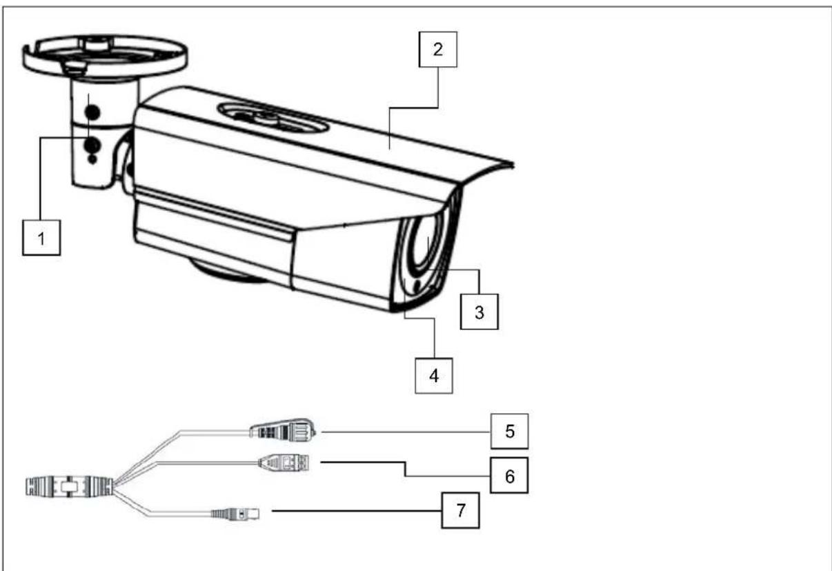 ABUS HDCC65550 - Beschreibung der Kamera - 1