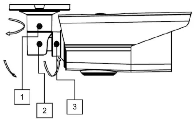 ABUS HDCC65550 - Allineamento della telecamera - 1
