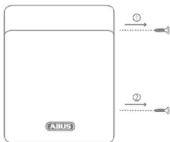ABUS FUSG50110 - Trin 2: Abning af sirenens dæksel - 1