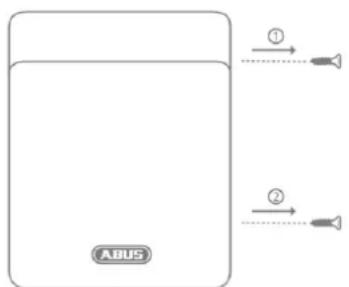 ABUS FUSG50110 - Passaggio 2: Aprire il coperchio della sirena - 1