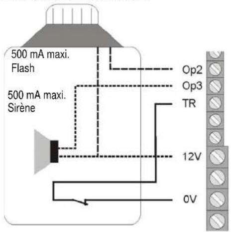ABUS AZ4301 - Sirène extérieure et flash - 1