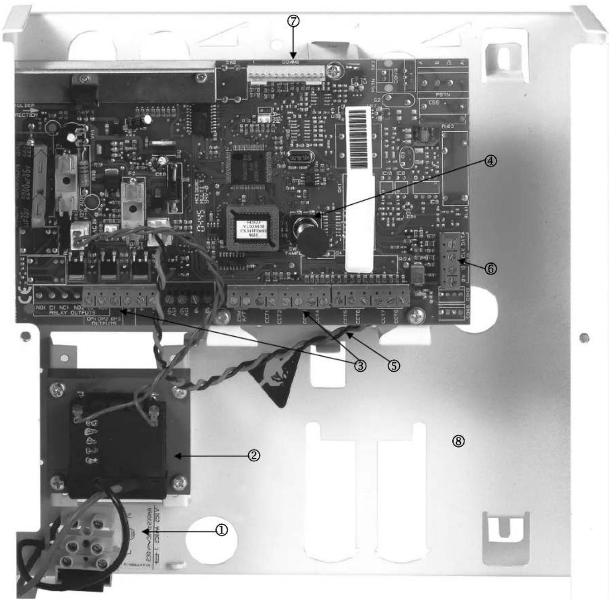 ABUS AZ4301 - Overview of housing components - 1