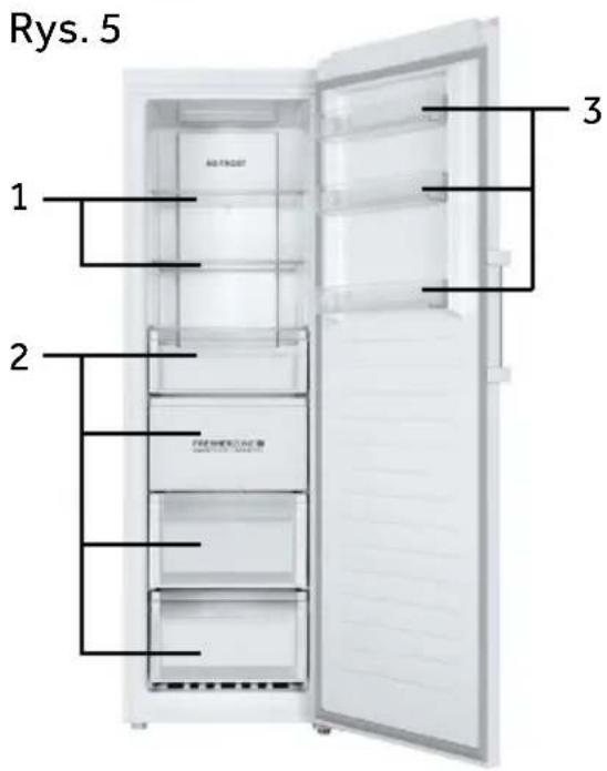 HAIER H3F330WEH1 - Tryb Eko (-16°C) (B) - 1
