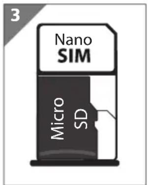 MEDION LIFETAB P10752 (MD 60782) - SIM-Karte(n)/Speicherkarteeinlegen - 4