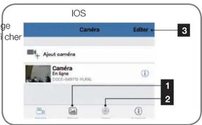 IOS ge i cher Caméra Editor 3 Ajout caméra Caméra En ligne CCCC-049712-FLRXL 1 2