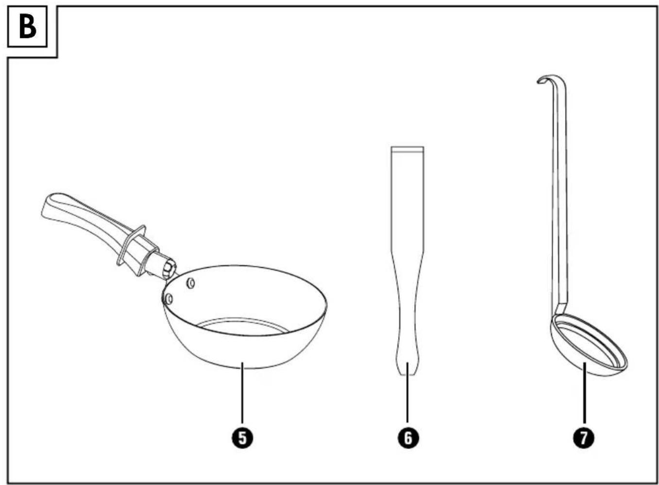 SILVERCREST SMWS 1000 A1 - MINI WOK SET / MINI-WOK-SET / SET MINI-WOKS SMWS 1000 A1 - 1