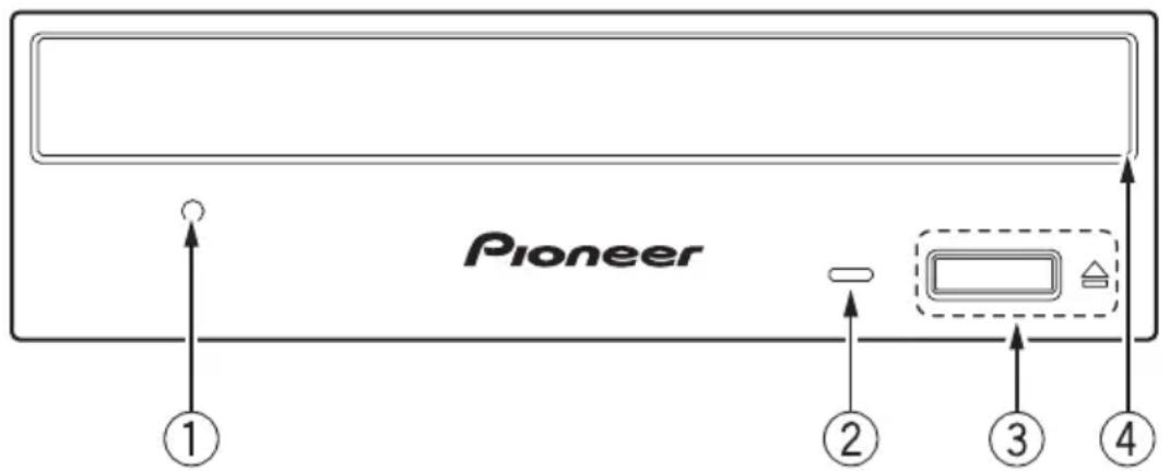 PIONEER BDR2213 - Front - 1