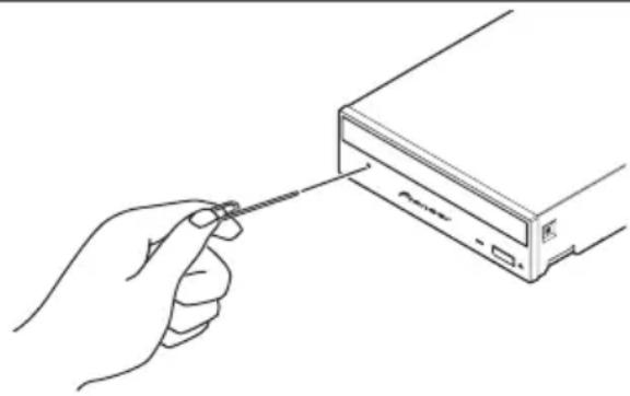 PIONEER BDR2213 - Éjection forcée du disque - 1