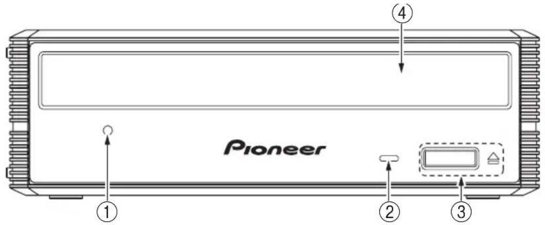 PIONEER BDRX13UBK - Front - 1