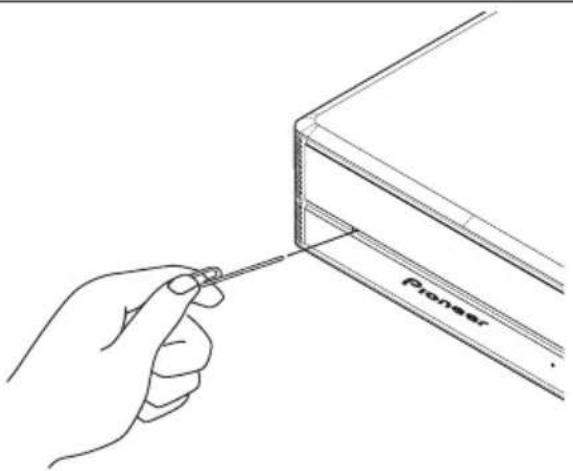 PIONEER BDRX13US - Éjection forcée du disque - 1