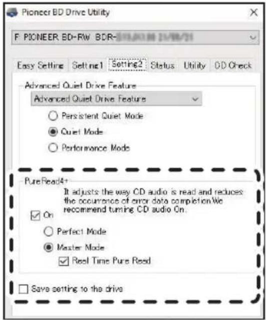 PIONEER BDRX13US - Utilisation de pureread - 1