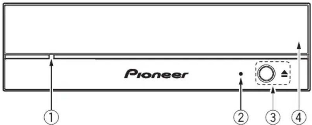 PIONEER BDRS13UX - Front - 1