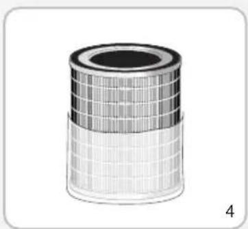 Cuckoo CACI0510FW - How to Replace Filter - 4