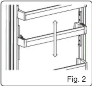Orima ORA1754W - Adjustable Door Shelf (In some models) - 2