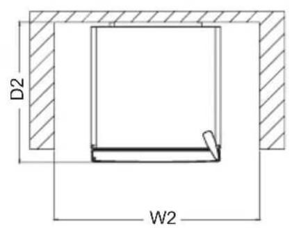 Orima ORA351 NF - Dimensions - 3
